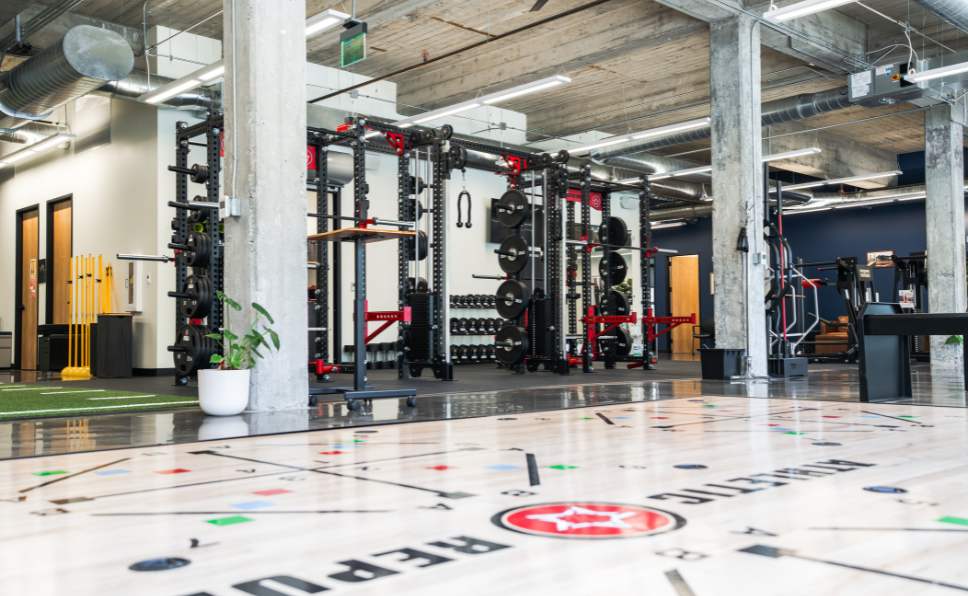 athletic republic interior gym