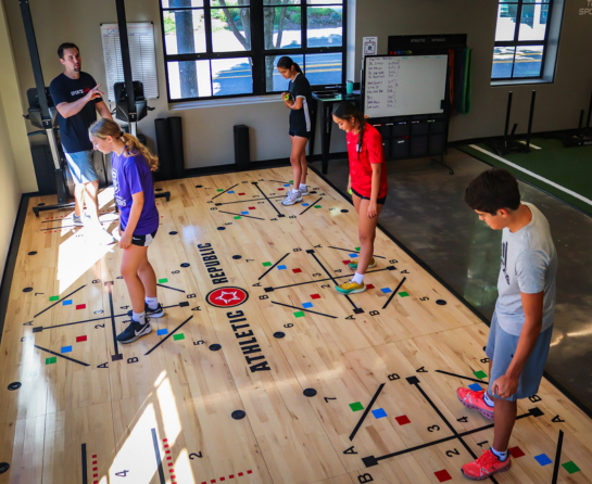 youth athlete agility drill